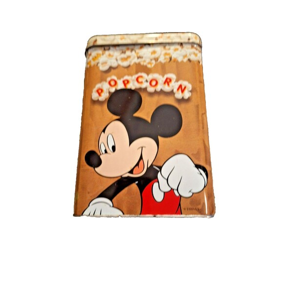 Disney Mickey Mouse Popcorn Tin Series 1 Limited Edition Vintage Retro 1997 - Picture 1 of 6